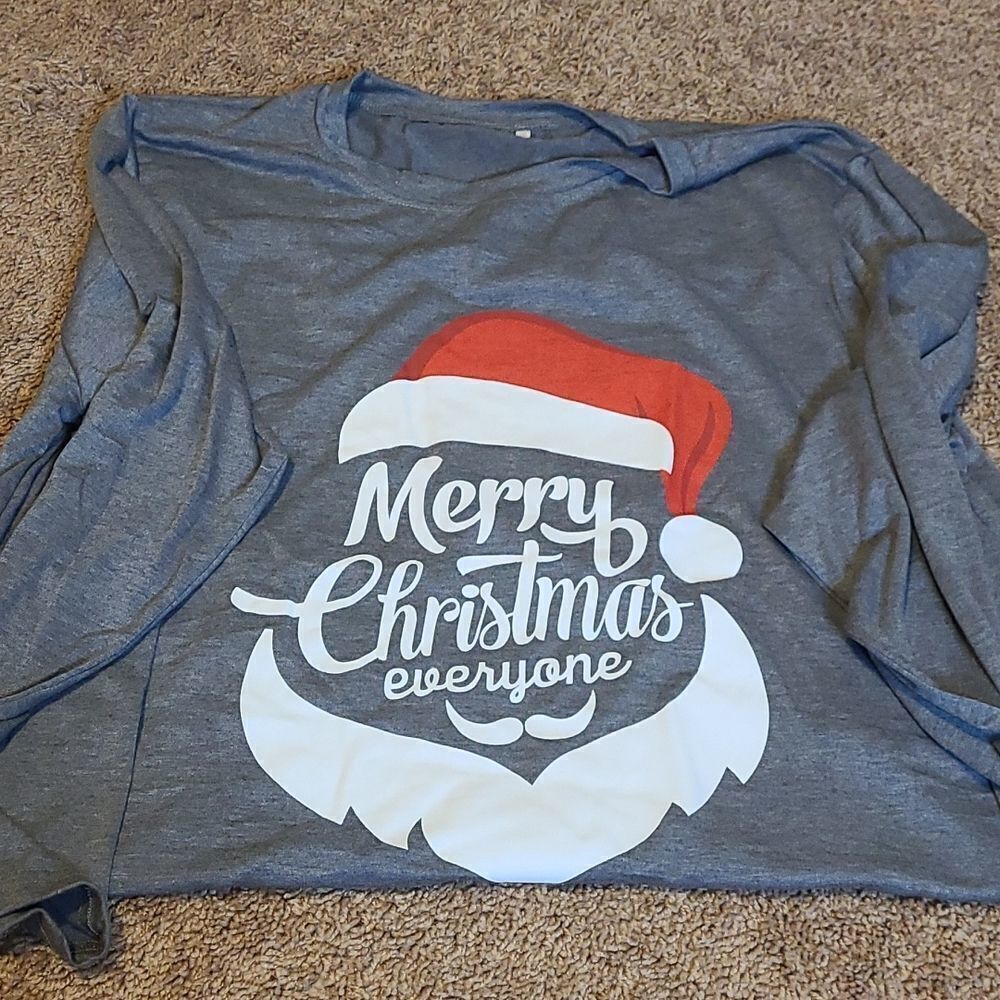 Merry Christmas Everyone long sleeve shirt - Picture 3 of 4